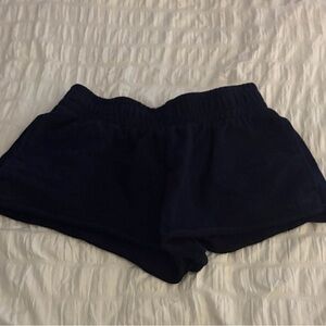 Garage Women's Navy Lounge Shorts - Comfortable Elastic Waist